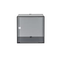 Mobiletto da parete per il bagno CLIO singolo fumè, cod I00532004T74