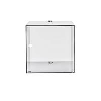 Mobiletto da parete per il bagno CLIO singolo trasparente I00532004TAC