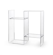 Mobiletto portaoggetti Viceversa, trasparente, catalogo IPlex, codice I00206074TAC
