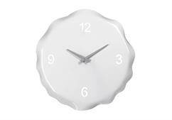 Orologio bianco, linea Drappeggi, catalogo IPlex, codice I00535009P01