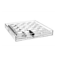 Scacchiera CARLSEN trasparente, catalogo IPlex I00537003TAC