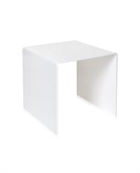 Tavolino Anni 80 piccolo, bianco, catalogo IPlex, codice I00206039P01