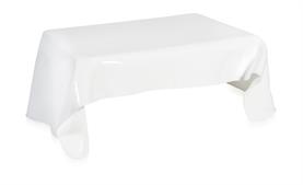 Tavolino basso, linea Drappeggi, colore bianco, catalogo IPlex, codice I00206042P01