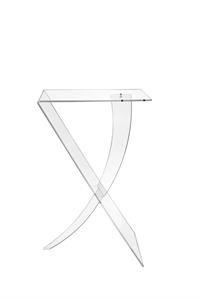 Tavolino SABER, trasparente, catalogo IPlex, codice I00206066TAC