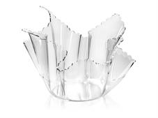 Vaso DAISY trasparente, linea Drappeggi, catalogo IPlex, codice I00525013TAC