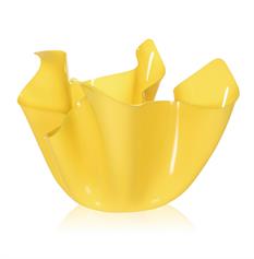 Vaso giallo, linea Drappeggi, catalogo IPlex, codice I00525001P20