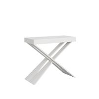 Consolle allungabile Diago 90-196 Bianco telaio Bianco