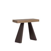 Consolle allungabile Diamante 90-196 Quercia telaio Orso