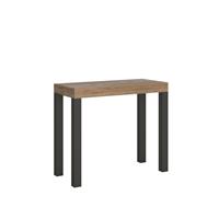 Consolle allungabile Everyday 90-300 Quercia telaio Antracite