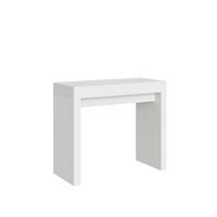 Consolle allungabile Roxell 90-196 Bianco Frassino