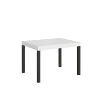 Tavolo da pranzo Everyday 70x110 allungabile fino a 194cm, Bianco