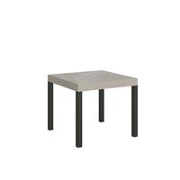 Tavolo da pranzo Everyday 90x90 allungabile fino a 246cm, cashmere