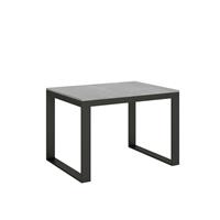 Tavolo da pranzo Evolution 90x120 allungabile fino a 224cm Cemento