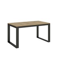 Tavolo da pranzo Evolution 90x160 allungabile fino a 264cm Quercia
