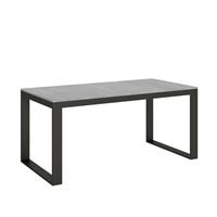Tavolo da pranzo Evolution 90x180 allungabile fino a 284cm Cemento