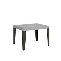 Tavolo da pranzo Flame 80x120 allungabile fino a 204cm, Cemento