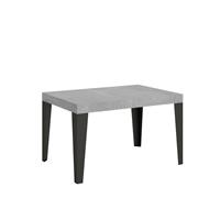 Tavolo da pranzo Flame 80x140 allungabile fino a 224cm, Cemento