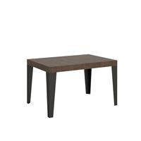Tavolo da pranzo Flame 80x140 allungabile fino a 224cm, Noce