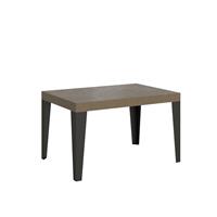 Tavolo da pranzo Flame 80x140 allungabile fino a 224cm, Tortora