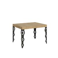 Tavolo da pranzo Karamay 70x110 allungabile fino a 194cm, Quercia