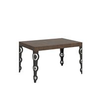 Tavolo da pranzo Karamay 90x140 allungabile fino a 244cm, Noce