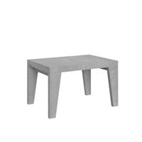 Tavolo da pranzo Naxy 90x120 allungabile fino a 224cm, Cemento