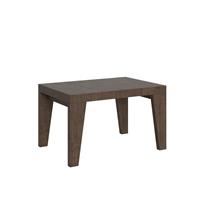 Tavolo da pranzo Naxy 90x140 allungabile fino a 244cm, Noce