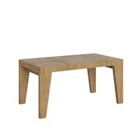Tavolo da pranzo Naxy 90x160 allungabile fino a 264cm, Quercia