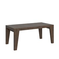 Tavolo da pranzo Naxy 90x180 allungabile fino a 284cm, Noce