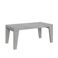 Tavolo da pranzo Naxy 90x200 allungabile fino a 304cm, Cemento