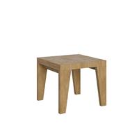 Tavolo da pranzo Naxy 90x90 allungabile fino a 246cm, Quercia