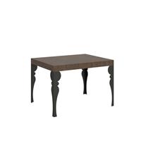 Tavolo da pranzo Paxon 70x110 allungabile fino a 194cm, Noce