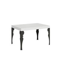 Tavolo da pranzo Paxon 90X140 allungabile fino a 244cm, Bianco