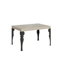 Tavolo da pranzo Paxon 90x140 allungabile fino a 244cm, cashmere