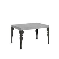 Tavolo da pranzo Paxon 90X140 allungabile fino a 244cm, Cemento