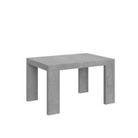 Tavolo da pranzo Roxell 90x140 allungabile fino a 244cm, cemento