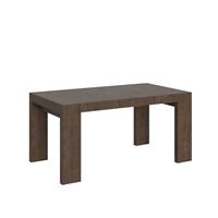 Tavolo da pranzo Roxell 90x160 allungabile fino a 264cm, Noce