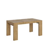 Tavolo da pranzo Roxell 90x160 allungabile fino a 264cm, Quercia