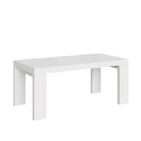 Tavolo da pranzo Roxell 90x180 allungabile fino a 284cm, Bianco