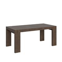 Tavolo da pranzo Roxell 90x180 allungabile fino a 284cm, Noce