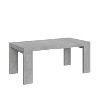 Tavolo da pranzo Roxell 90x200 allungabile fino a 304cm, Cemento
