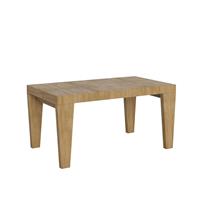 Tavolo da pranzo Spimbo 90x160 allungabile fino a 264 cm, Quercia