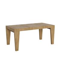 Tavolo da pranzo Spimbo 90x200 allungabile fino a 304 cm, Quercia