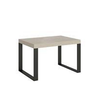 Tavolo da pranzo Tecno 90x120 allungabile fino a 224cm, Cashmere