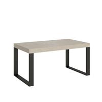 Tavolo da pranzo Tecno 90x160 allungabile fino a 264cm, Cashmere