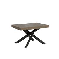 Tavolo da pranzo Volantis 90x120 allungabile fino a 224cm tortora