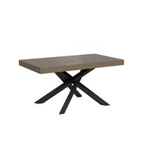 Tavolo da pranzo Volantis 90x160 allungabile fino a 264cm tortora