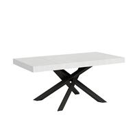 Tavolo da pranzo Volantis 90x180 allungabile fino a 284cm Bianco