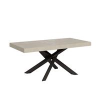 Tavolo da pranzo Volantis 90x180 allungabile fino a 284cm cashmere