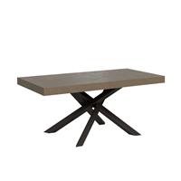 Tavolo da pranzo Volantis 90x200 allungabile fino a 304cm tortora